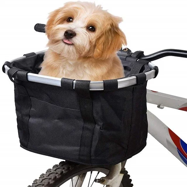 bicycle dog carrier front