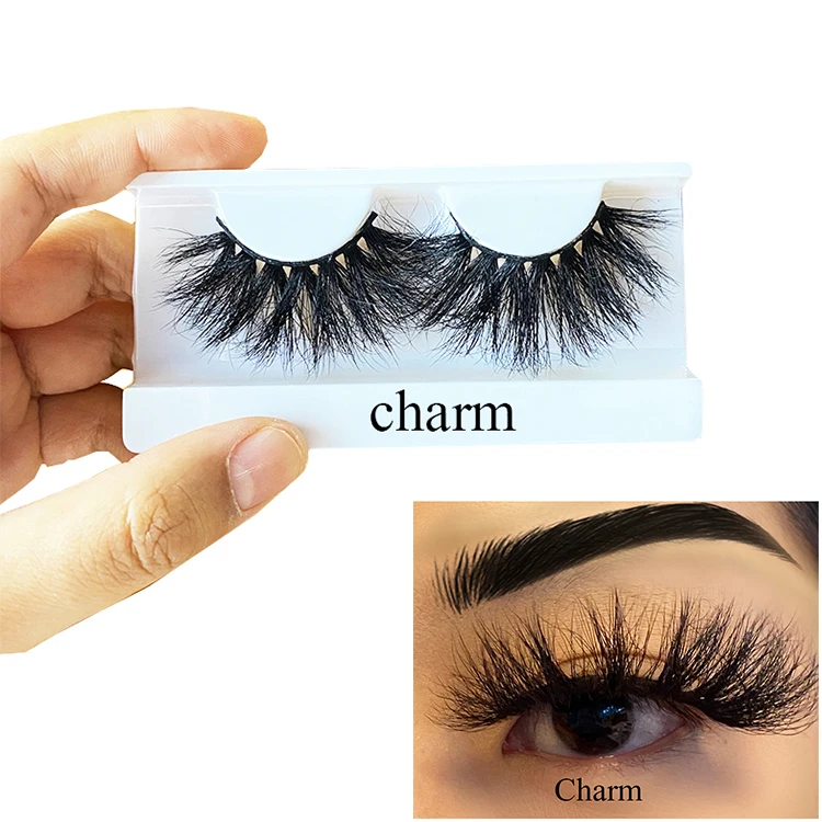 

2021 Hot Seller 25 mm curly mink lashes 3D wholesale vendor make your own brand custom lash packaging box luxury