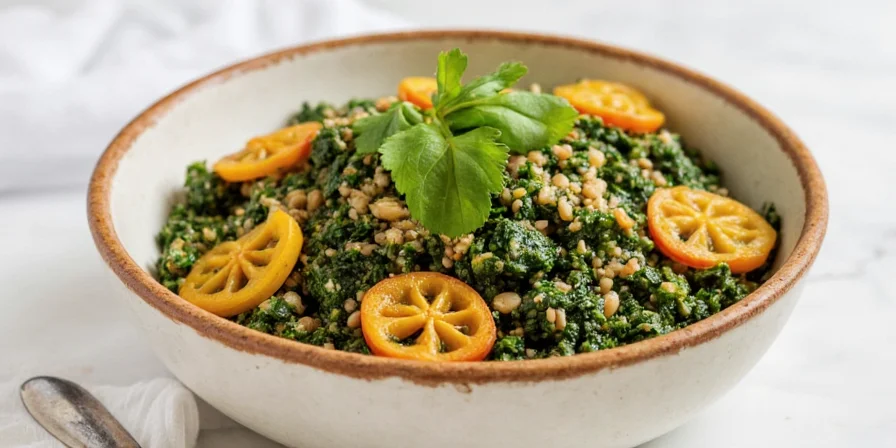 Za'atar lemon quinoa topping