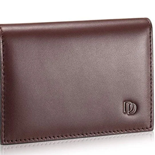 

Cowhide business card bag leather large capacity high-end card holder