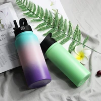 

18/8 Double Wall Insulated Stainless Steel Coffee Bottle 12 oz/18 oz/22 oz/High Quality Wide Mouth Coffee Bottle