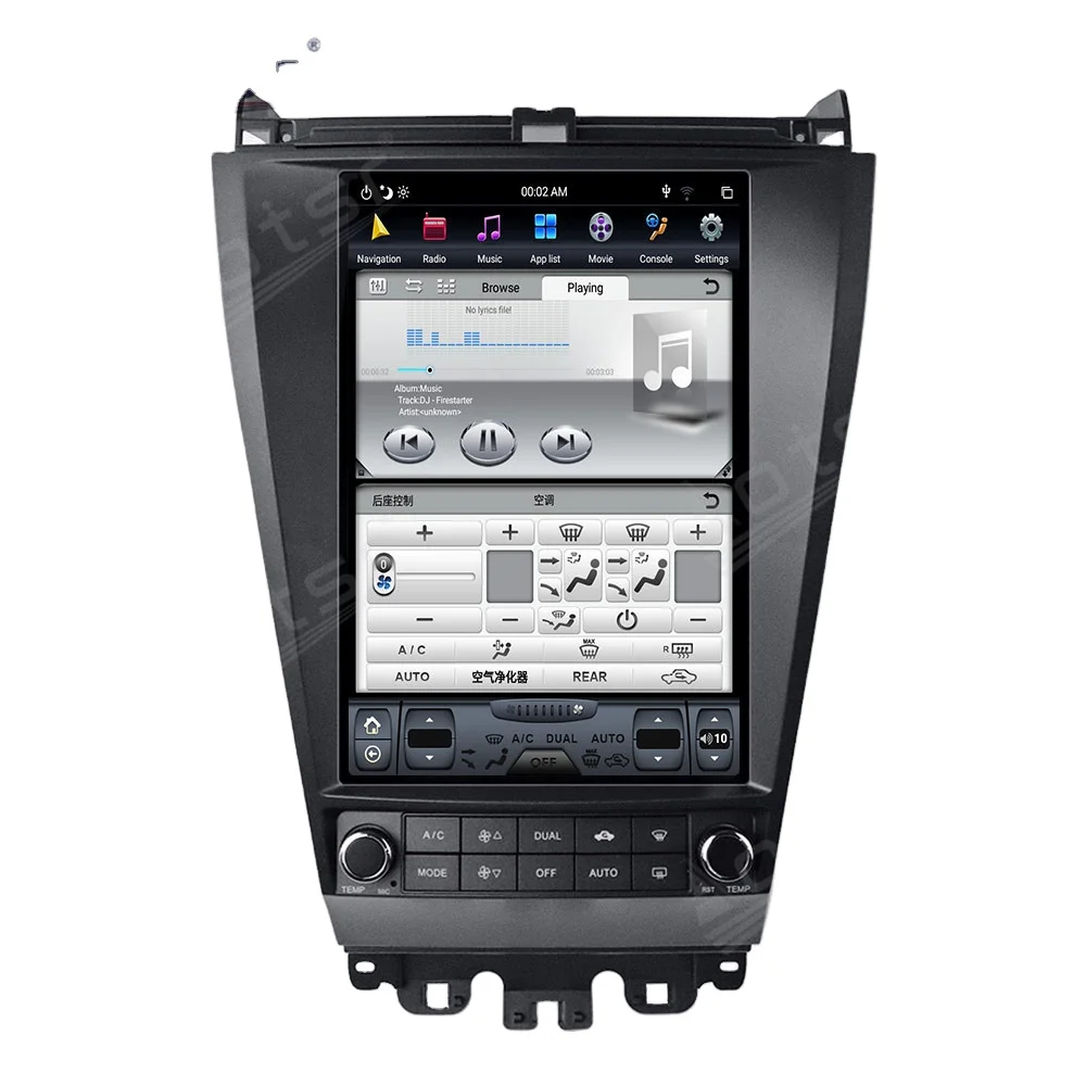 

Aotsr For Honda Accord 7 2003-2007 Android 9.0 64G Car GPS Navigation Auto Stereo Radio Tape Recorder Head unit Car Multimedia