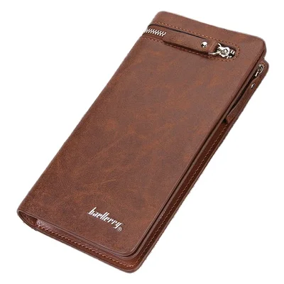 

Business Handbag Long Zipper Multifunctional Mens Wallets Popular, 3 colors