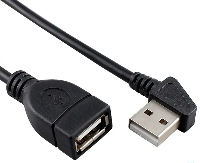 90 degree USB 2.0 A type Male