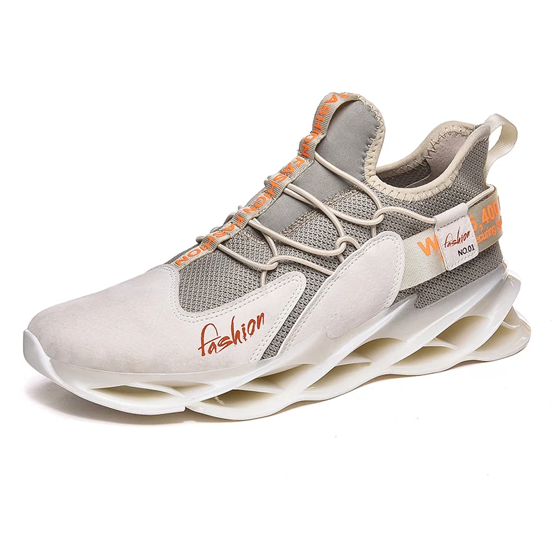 

Made in China, high quality, unique blade warrior men's sports shoes, Black