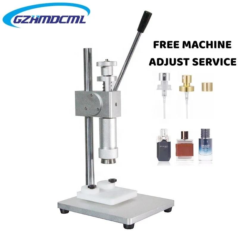 

Manual Crimping Machine Perfume Crimper Capper Metal Collar lid Press Capping Machine Spray Crimper Seals