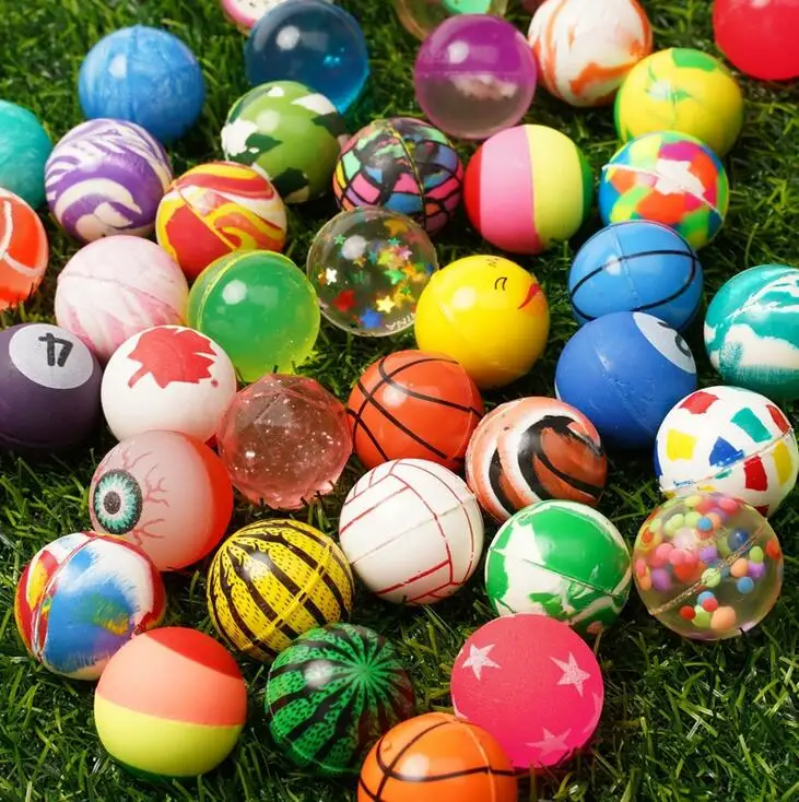 Cheap Bulk Rubber Bouncy Balls Hot Selling Kids Small Rubber Juggling