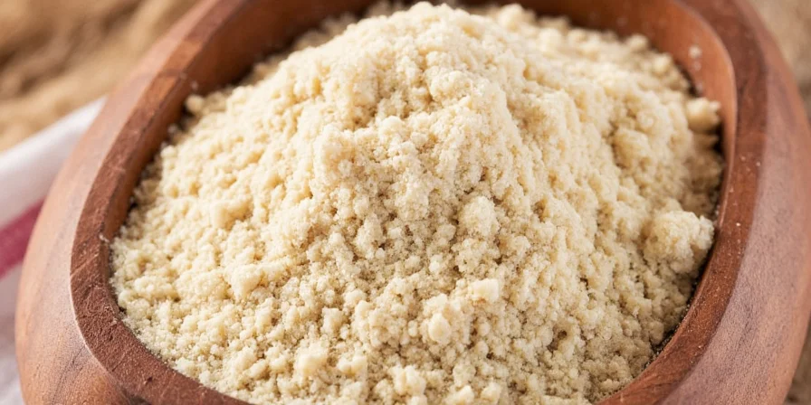 Clumpy onion powder stuck together in a jar