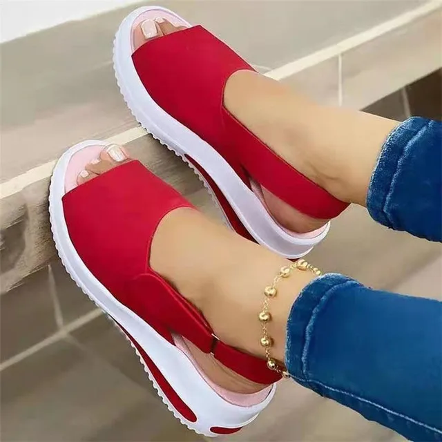 

2021 New Women Sandals Soft Stitching Ladies Sandals Comfortable Flat Sandals Women Open Toe Beach Shoes Woman Footwear