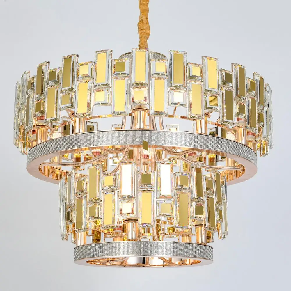 OMEYI-005 new product 2020 luxury crystal pendant  ceiling lights crystal chandelier lighting