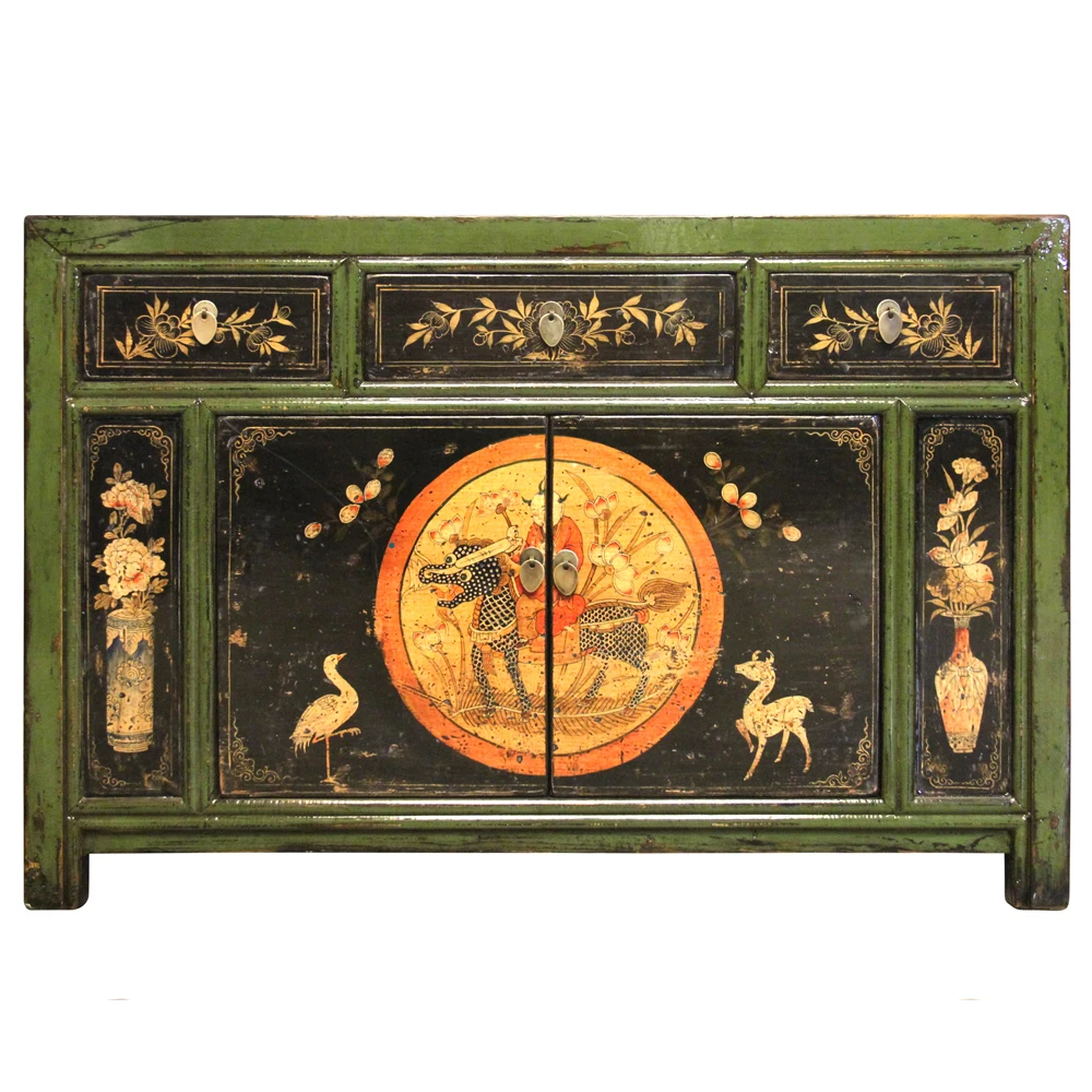 
antiken schrank aus massivholz industrial wooden desk vintage tv table for living room bar cabinet home storage cabinet 