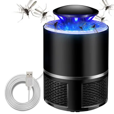 USB Powered UV Pest Control LED Light Trap Lamp indoor bug zapper electronic insect mosquito killer