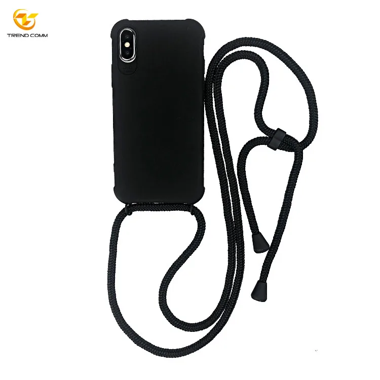 

Necklace Customized Camera Protection Casing Phone Covers For iPhone XS Max