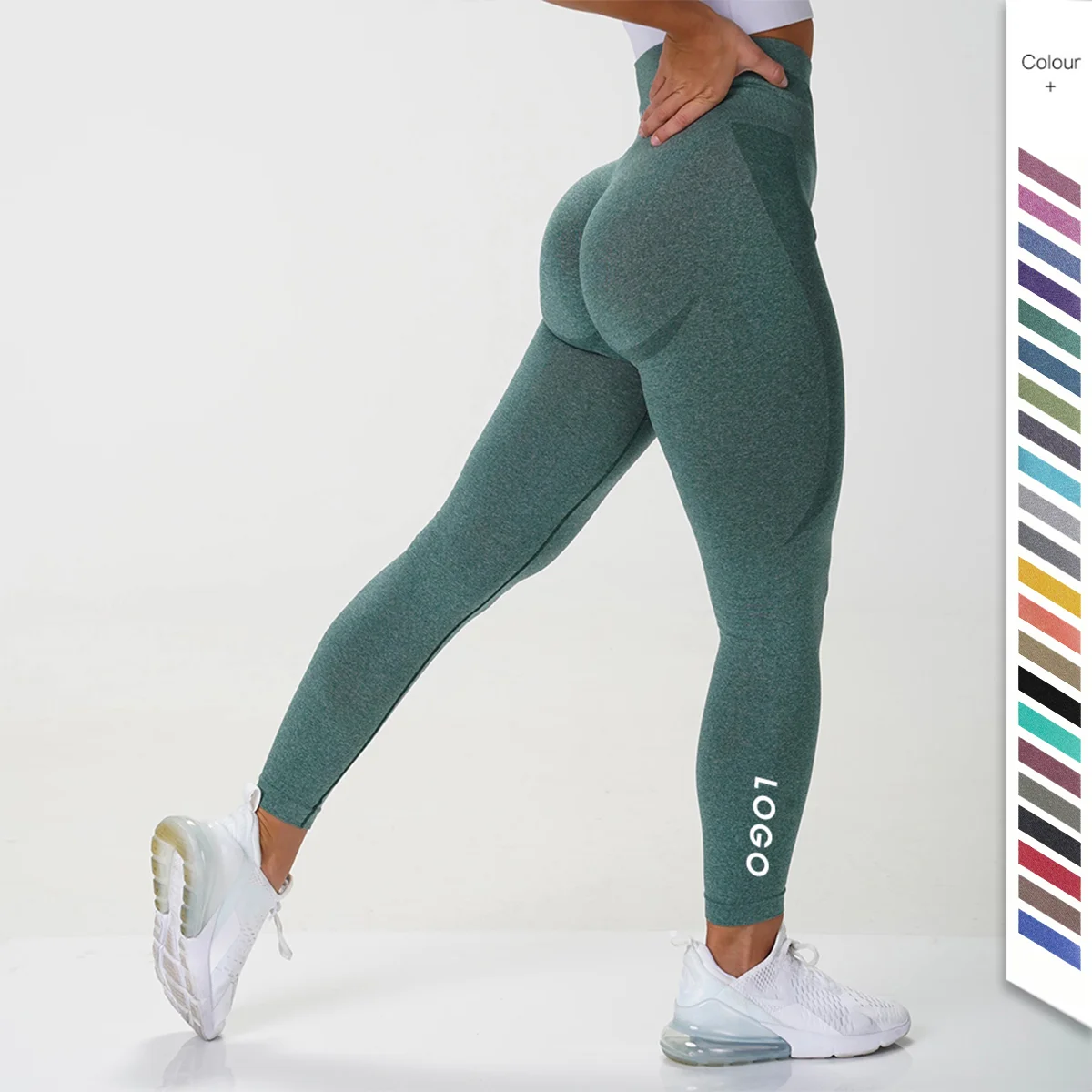 22 Colors High Waist Seamless Sexy Fitness Push up Leggings Women Workout Leggings for Women