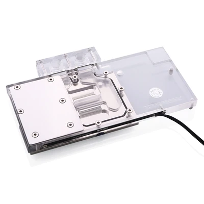 

Bykski Full Coverage GPU Water Block For MSI RX580 ARMOR Graphics Card Cooler Heatsink Water Cooling A-MS58ARMOR-X, Transparent