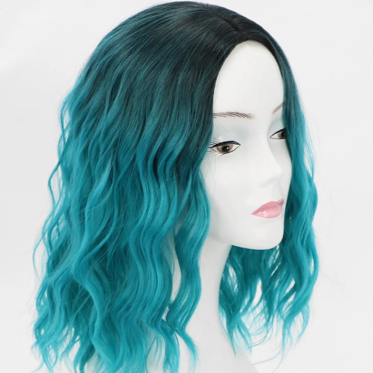 

ombre color hair fake scalp brazilian human virgin hair wig