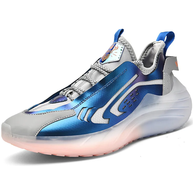 

Dropshipping Custom Logo Mesh Running Shoes Men's Light Weight Chunky Comfortable Sneaker Sport Footwear