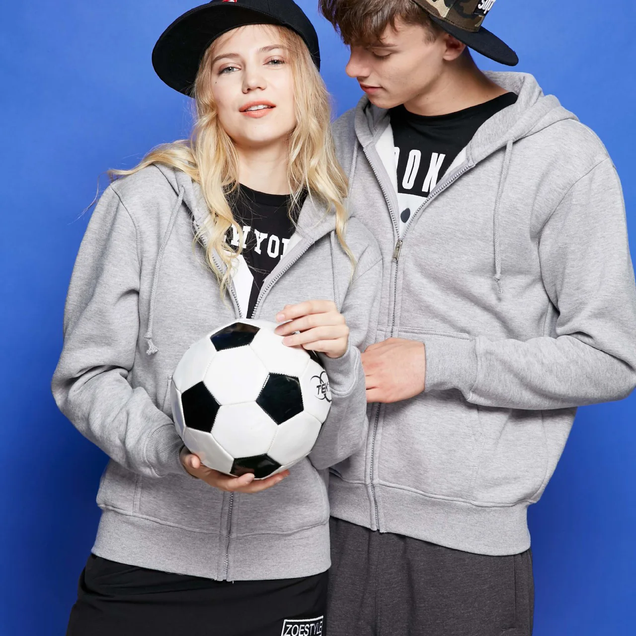 

Wholesale Cotton Custom Logo Black Gentleman Jack White Full Zip Up Sweatshirt Jogger Tracksuits Unisex Women Men'S Hoodies