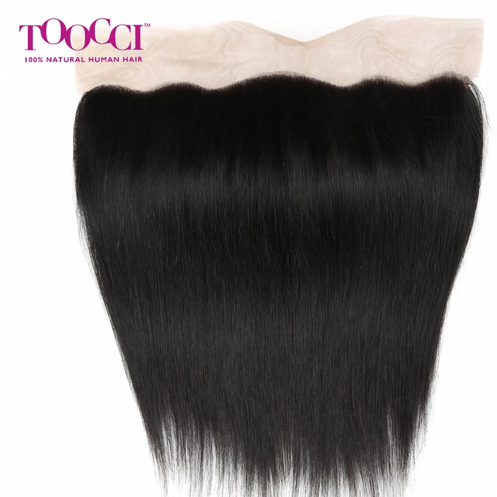 

Bliss Toocci classic free part straight 13x4 lace frontal ear to ear lace frontal closure with baby hair