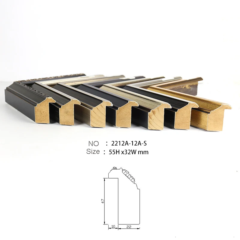 Gtframe Materials Decorative Display Deep Photo Wooden Molding Picture