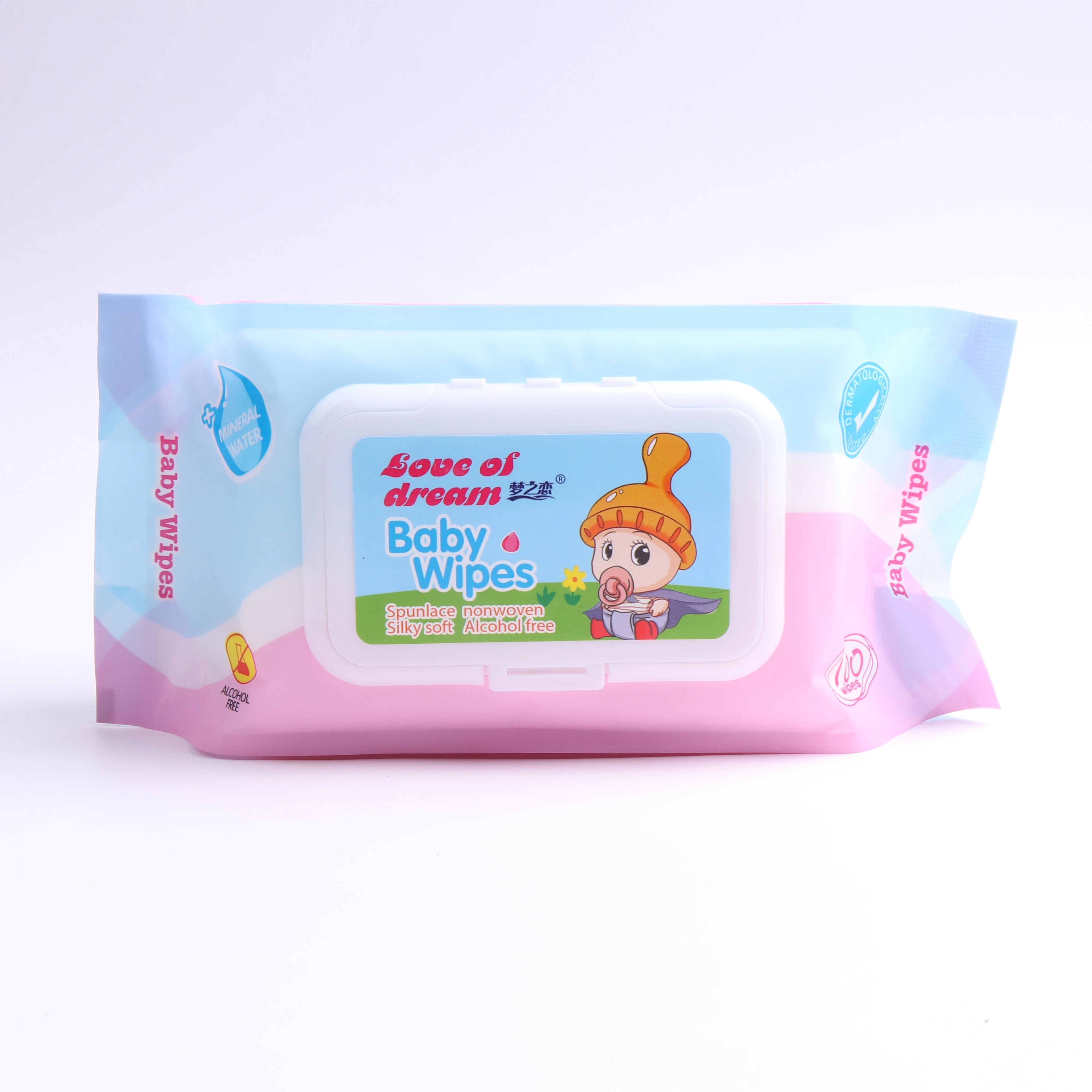 

Promotional Wholesale Disposable Private Label Cleaning Hand Baby Wipes Wet Tissue Wipe