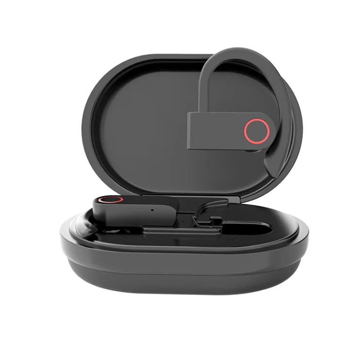 

Qenla Waterproof Sweatproof Sport TWS Stereo Wireless 5.0 Headset / Earphone / Ear Hook / Earbud / Headphones with Charging Case