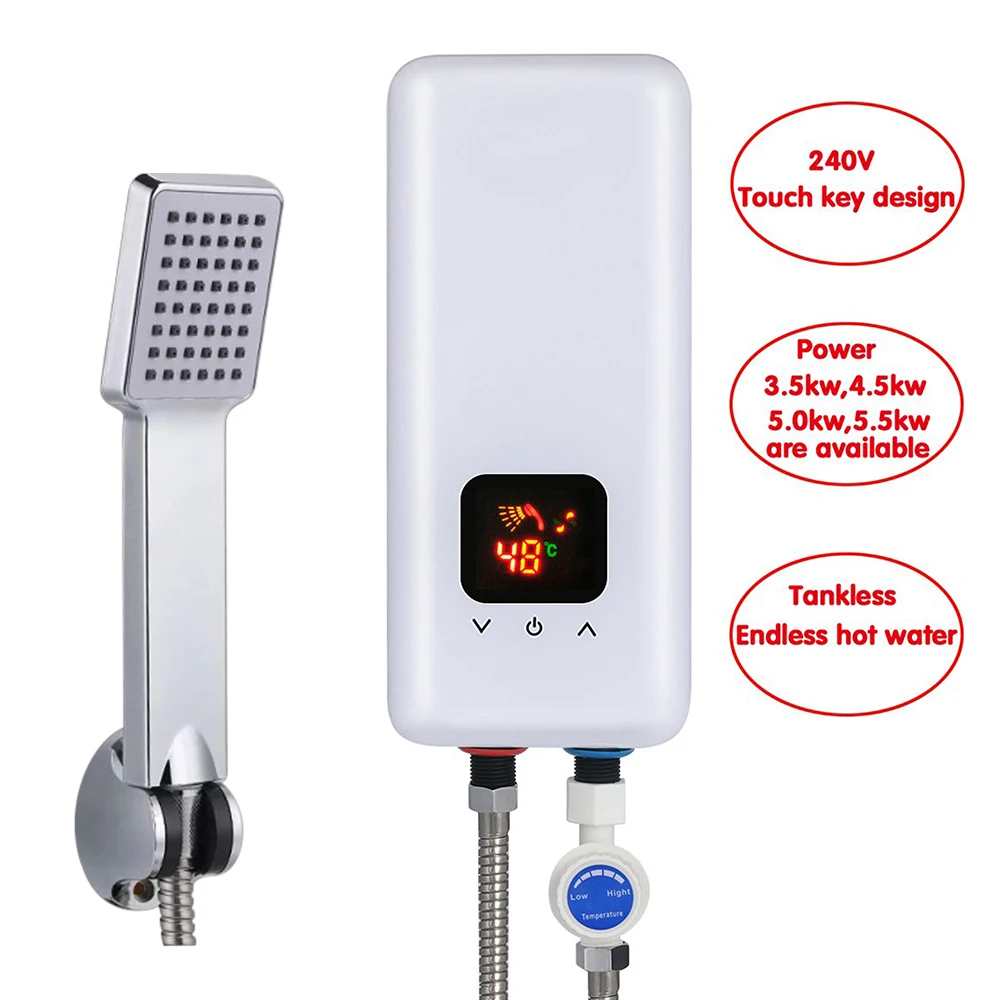 
Top home appliances portable instant automatic electric water heater 