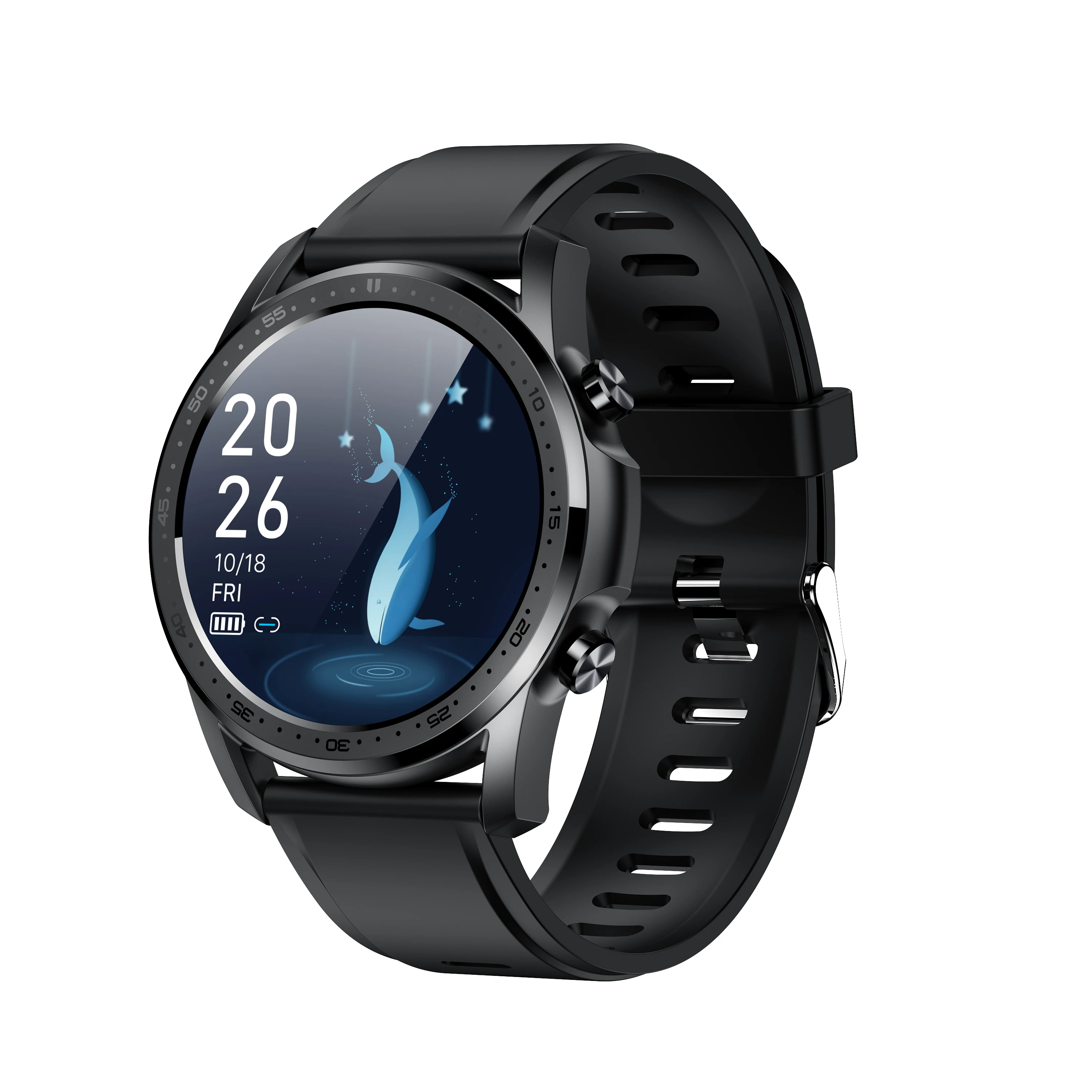 

Twin Youth2 Fashion Smartwatch Body Temperature Monitoring blood pressure oxygen heart rate fashion smart watch for IOS Andriord