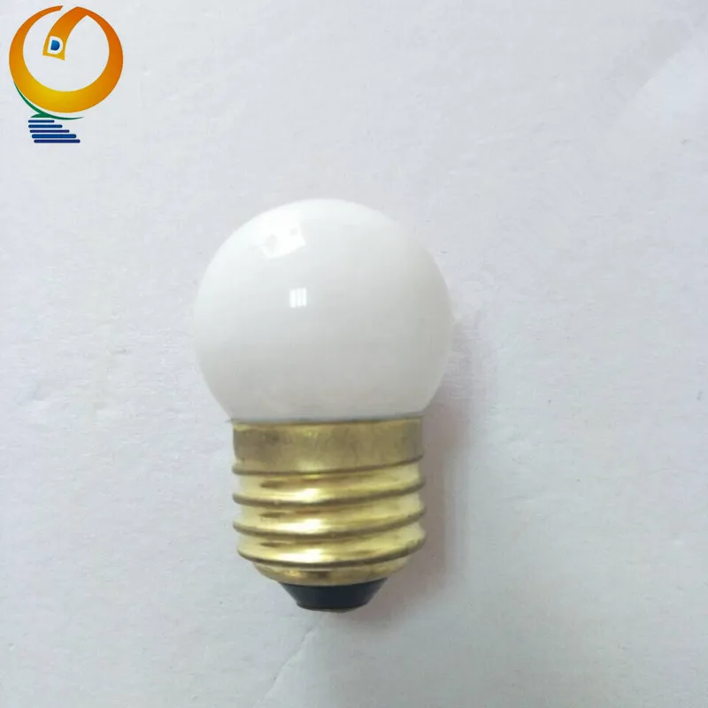 Colorful high quality round 25w incandescent bulbs G35 holiday decoration 110v e27 base