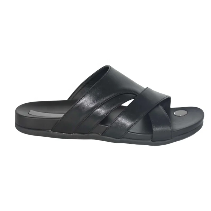 

Wholesale Top Grade Slippers Children'S Sandals Pu Slipper Sandals Indoor Slipper, Black