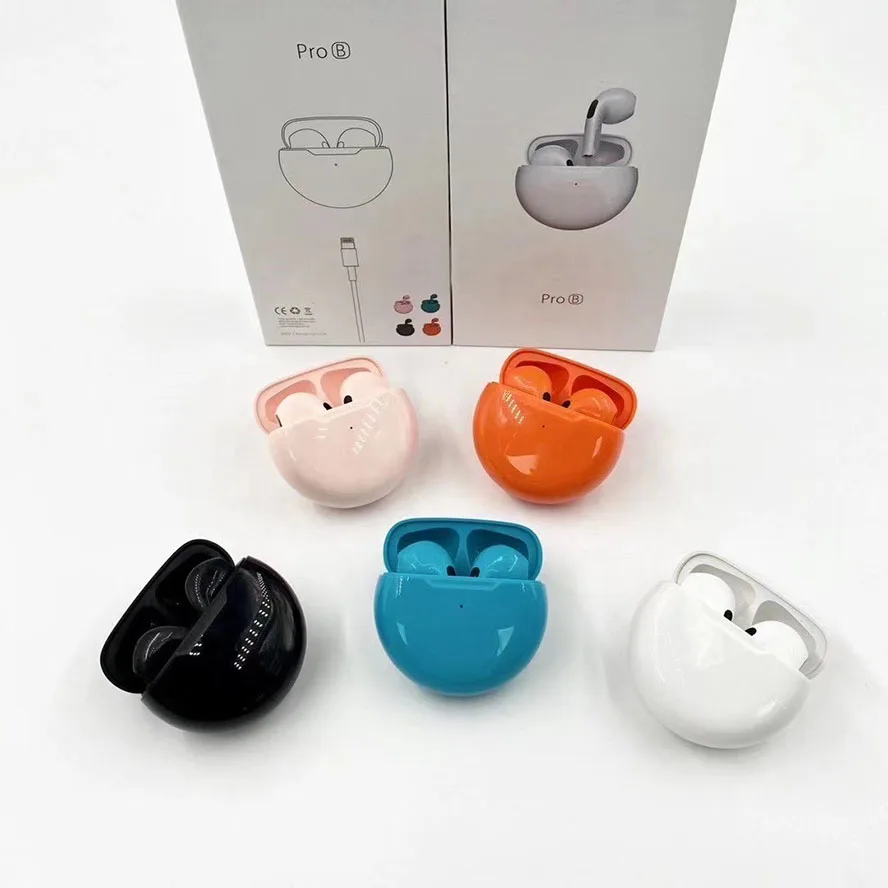 

2021 New Design TWS Wireless Earphones Pro B Mini Earbuds Hifi Sound J16 Earphones, Black white