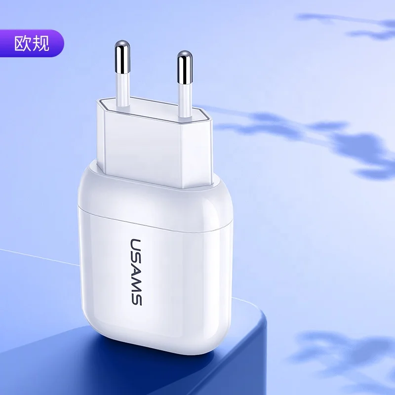 

Usams T19 Single USB Travel Charger Adapter EU Plug Cheap Price Mobile Phone Wall Charger US Plug