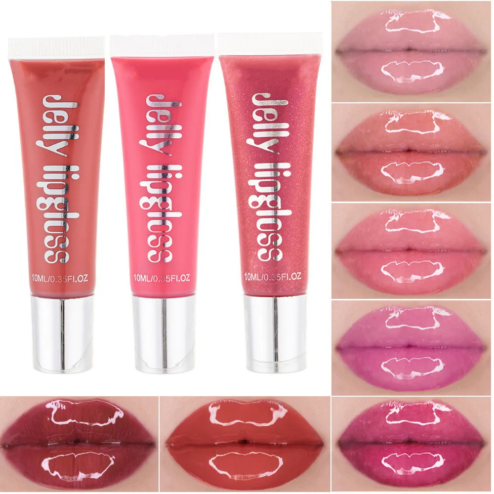 

Waterproof Transparent Lip Gloss Velvet Matte Lipstick Long Lasting Moisturizing Lip Glaze Non-stick Cup, Chocolate red brown