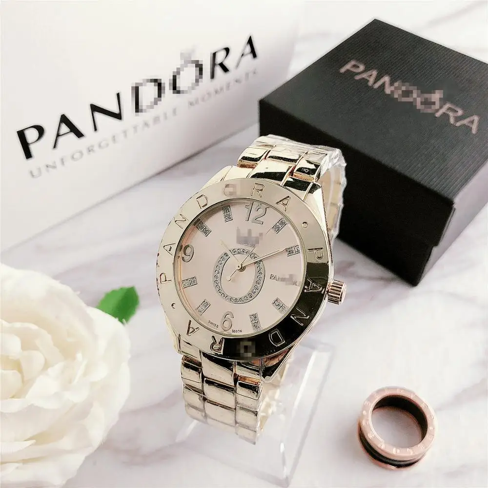 

Shell face luxury candy color colorful exquisite dignified foreign trade business fashion daily European and American women's wa, Gold