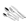 HD051 Custom Silver high grade 304 stainless steel forged iron silverware