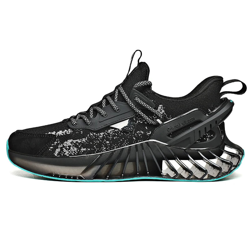 

2021High quality Manufacturer Wholesale Flying knitting upper new comfortable men's fashion sneakers running shoes