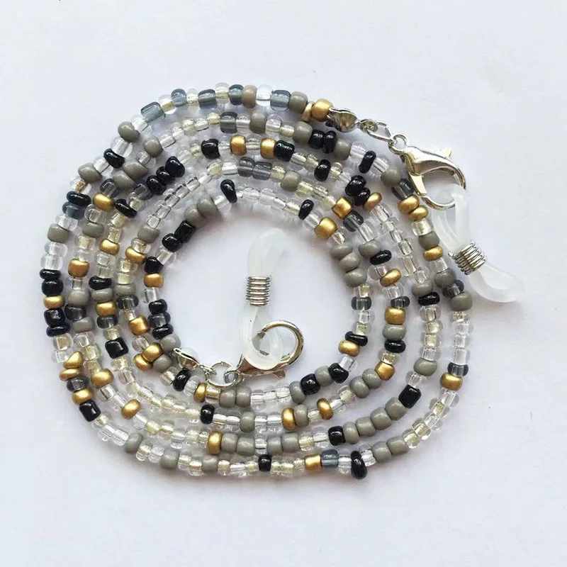 

Wholesale Accessories Silica gel Eyeglasses Chaine Eyewear Chains Fashion glasses with chain, Multiple colors