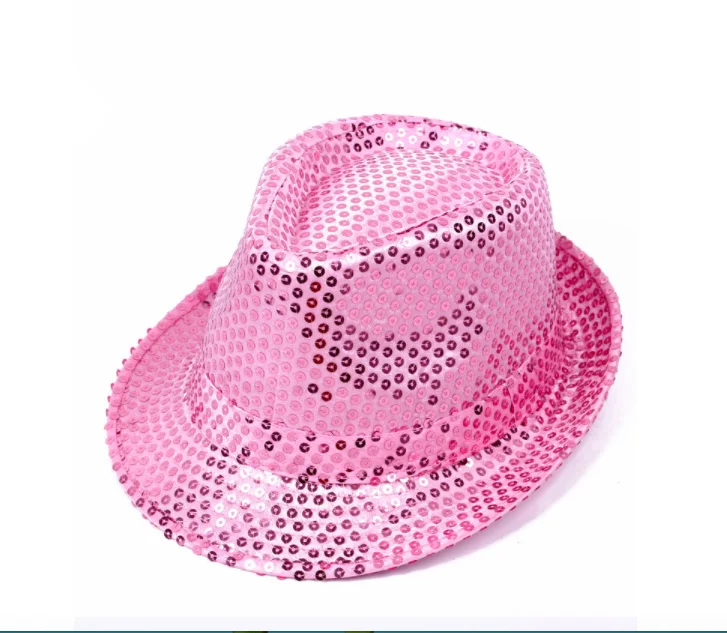 club wedding show stage performance jazz hat sequin party hat