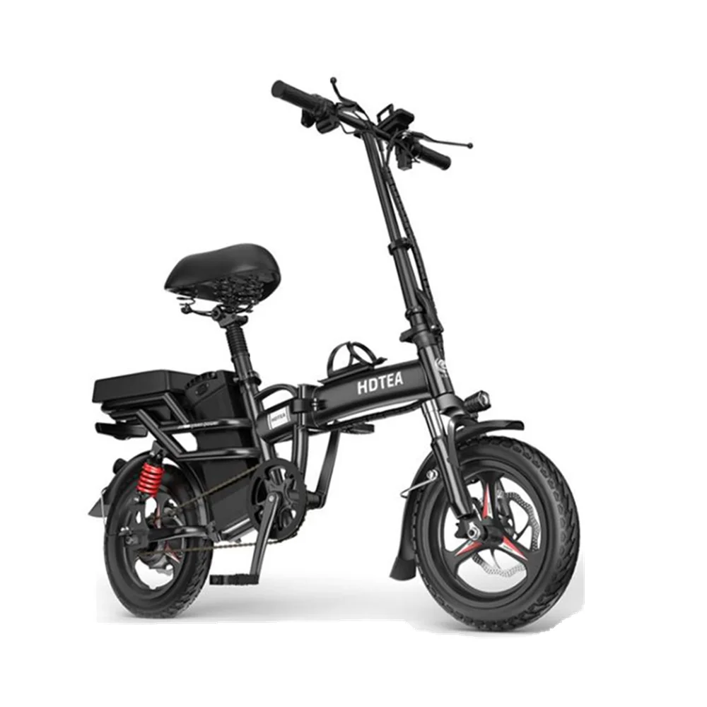 

Cheap Best Price Aluminum Alloy 14" Mini E Bicycle 48V 250W Folding Ebike Easy To Carry Foldable Electric Bike From China