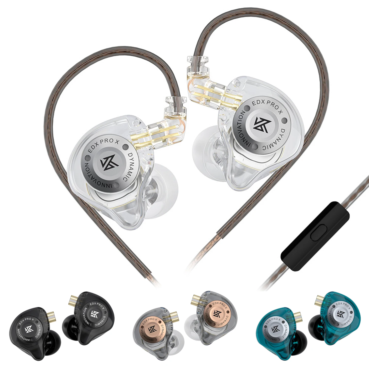 

KZ EDX PRO X TWS Earbuds Noise Cancelling in Ear Wired Music Handsfree Buds Earphones Wireless Gaming Headset Headphone