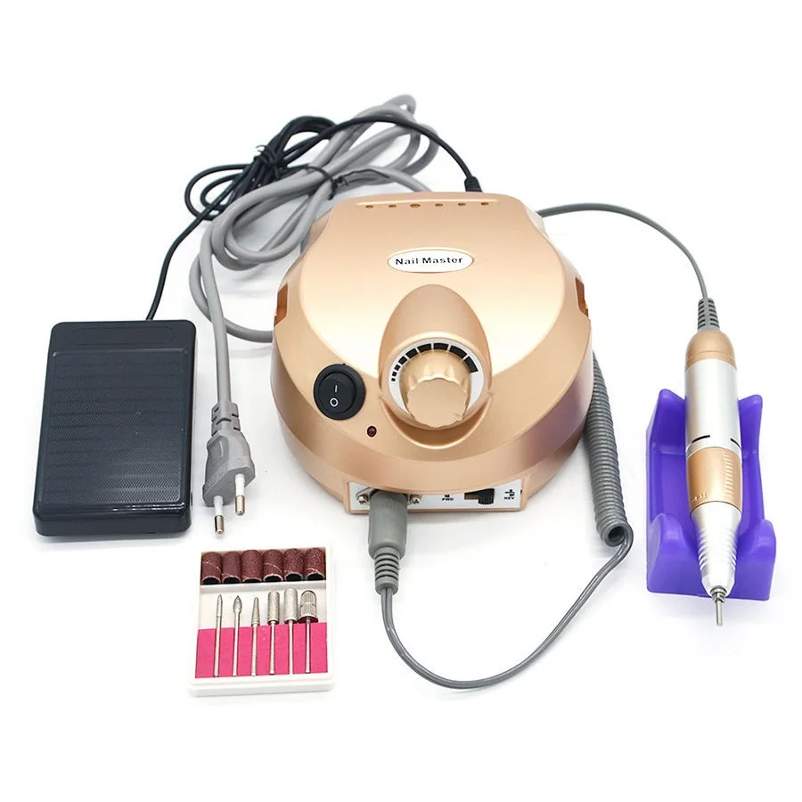 

Electric Nail Drill Machine Manicure Drill Salon Professional nail polisher Machine Pedicure Manicure Electric Nail Drill, Multiple colour