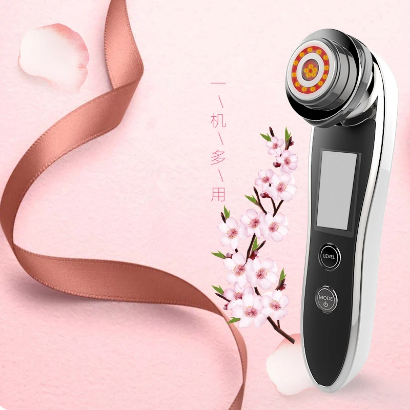 

2021 New Trending High Frequency Beauty Nanoskin RF Microcurrent EMS Face Lifting Rejuvenating Device Red Light Therapy