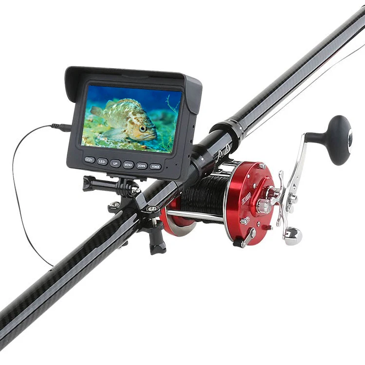 

High Quality Portable Underwater Fishing Camera Waterproof and Mountable on Rods