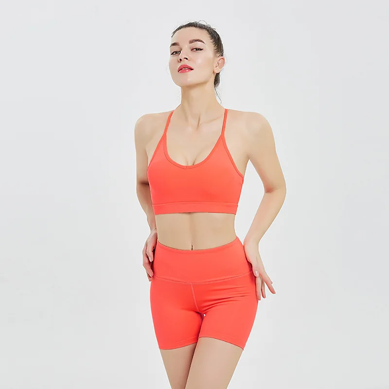 

plus size fitness yoga wear sexy women yoga suit active wear set Running Bra