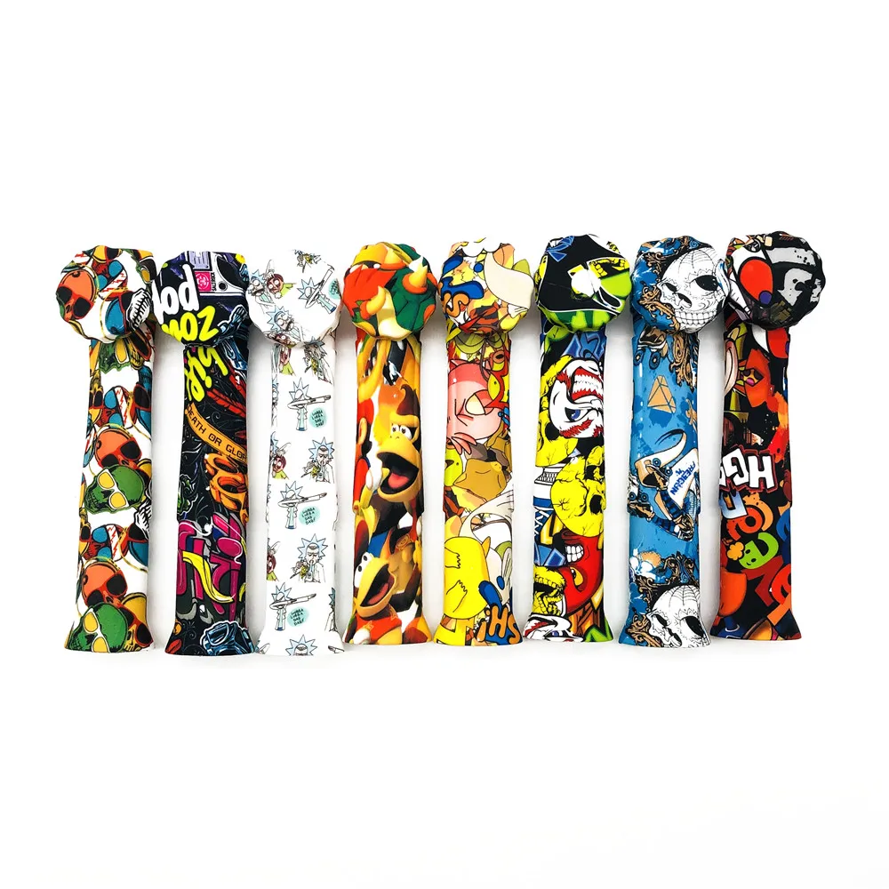 

6 inch Newest products china factory silicone cigar pipe creative smoking pipe weed, Customized color