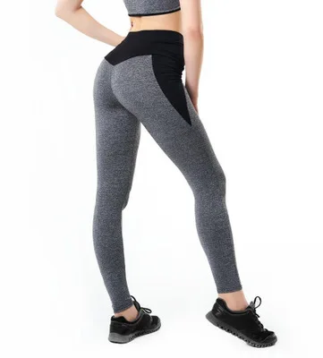 

N1222 Women Tummy Control Yoga Pants Super Stretchy Gym Tights High Waist Sport Leggings Running Pants