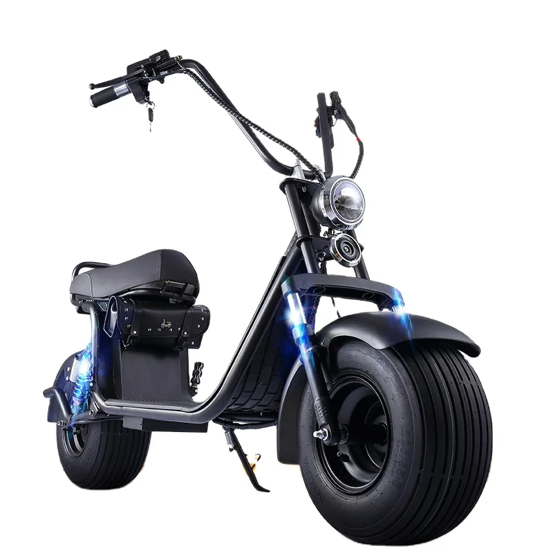

New Model 12 Inch Single Motor City Tire Eu Warehouse Electric Scooter 2000W With Battery 20Ah