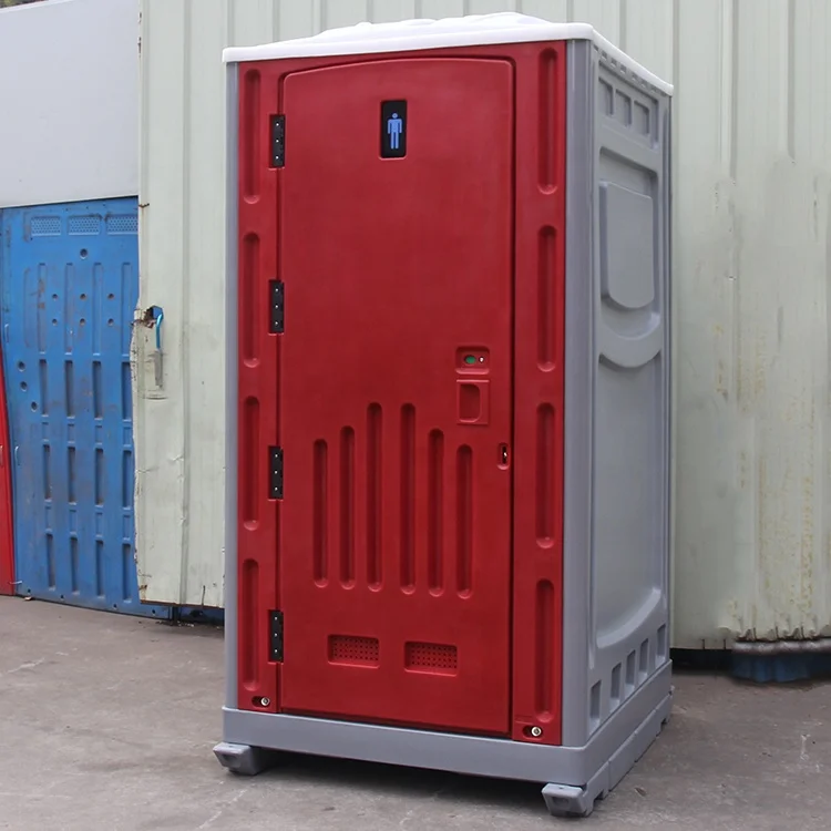 Double Skin Portable Toilets Cabin Hdpe Material Portable Mobile