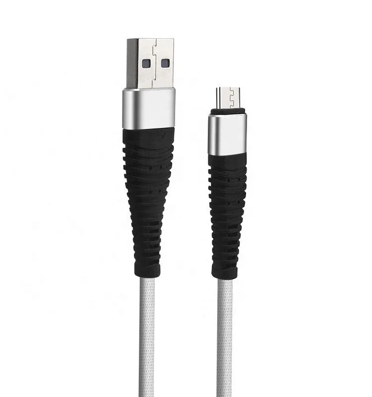 

Free Shipping Wholesale Nylon Braided Fast Charging Data Cable For Android Phone Use