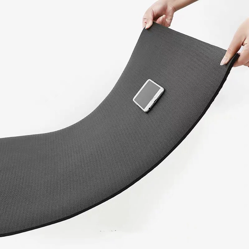 

Premium Large Exercise Mat - 6' x 4' x 1/4" Ultra Durable, Non-Slip, Workout Mats for Home Gym Flooring